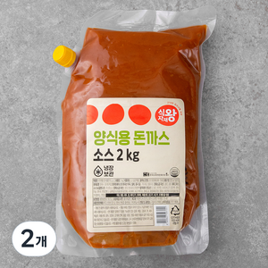 식자재왕 양식용 돈까스소스, 2kg, 2개