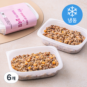 정성담은한상 잡곡밥 (냉동), 250g, 6개