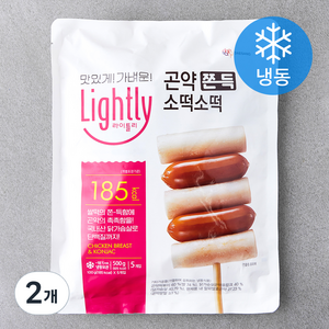 라이틀리 곤약 쫀득 소떡소떡 (냉동), 500g, 2개