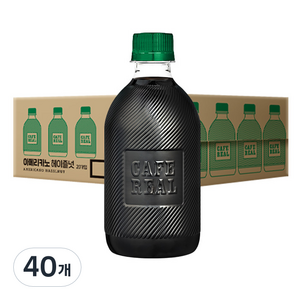 까페리얼 아메리카노 헤이즐넛 무라벨, 400ml, 40개