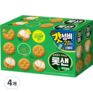 롯데웰푸드 롯데샌드 오리지날, 315g, 4개