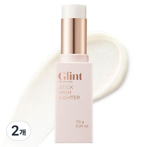 Glint 스틱 하이라이터 7g, 02 밀키 문, 2개