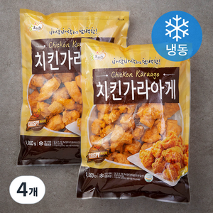 굿프랜즈 치킨 가라아게 (냉동), 1kg, 4개