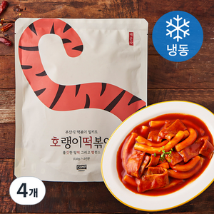 매운맛 호랭이 떡볶이 (냉동), 530g, 4개