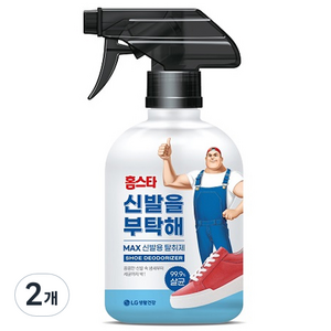 홈스타 신발을 부탁해 탈취제, 500ml, 2개