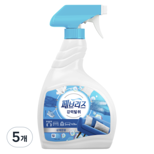 페브리즈 섬유탈취제 상쾌한향 본품, 900ml, 5개