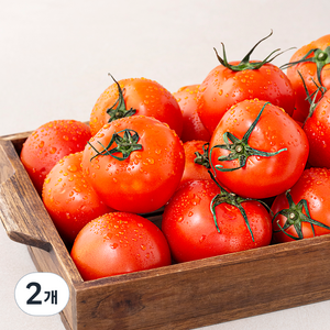 스마트팜 완숙토마토, 3kg, 2개