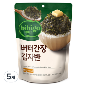 비비고 버터간장김자반, 5개