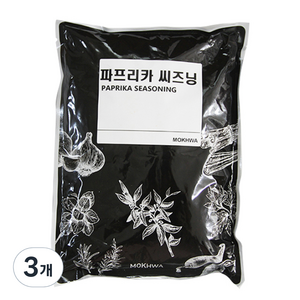 딜리셔스마켓 파프리카시즈닝 향신료, 1kg, 3개