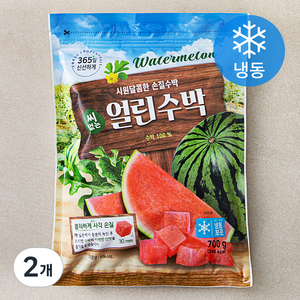 호재준 수박 (냉동), 700g, 2개