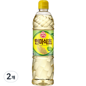 오뚜기 현미식초, 900ml, 2개