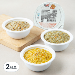 짱죽 이유식 중기 한우죽2 200g x 4종 세트 9개월부터, 2세트