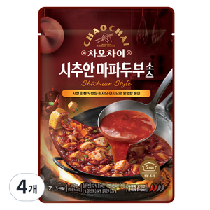 차오차이 시추안 마파두부 소스, 150g, 4개