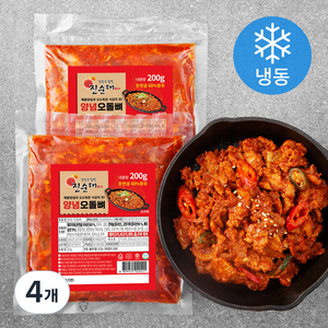 강창구찹쌀진순대 양념 오돌뼈 (냉동), 200g, 4개