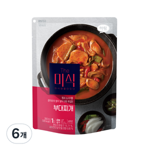 더미식 부대찌개, 350g, 6개