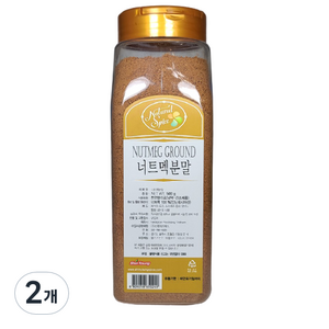 내츄럴스파이스 너트멕 분말, 500g, 2개