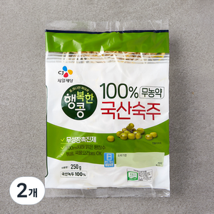 행복한콩 국내산 숙주, 250g, 2개