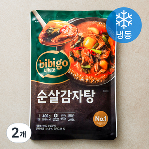 비비고 순살감자탕 1인분 (냉동), 400g, 2개