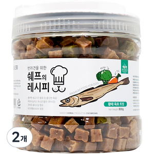 펫슐랭 반려견을 위한 쉐프의 레시피 트릿, 황태육포, 800g, 2개