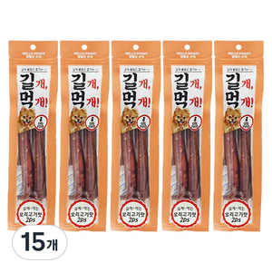 참좋은간식 길개먹개 강아지 간식 2p, 오리고기맛, 64g, 15개