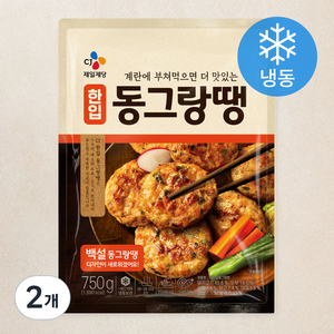 CJ제일제당 한입 동그랑땡 (냉동), 750g, 2개