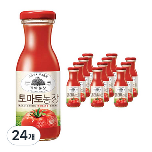 가야농장 토마토 음료, 180ml, 24개