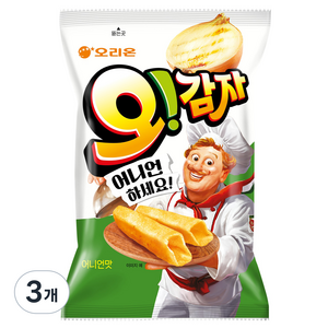 오리온 오감자 어니언, 3개, 50g