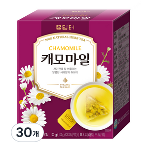 담터 캐모마일 삼각티백, 1g, 10개입, 3개