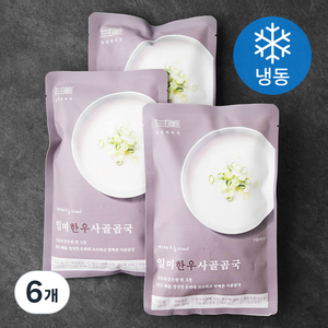 일상적미식 일미 한우사골곰국 (냉동), 500g, 6개