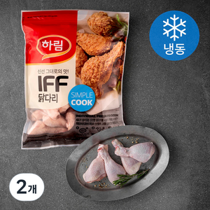 하림 IFF 닭 북채 (냉동), 2kg, 2개