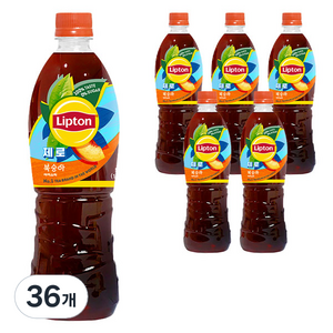 립톤 제로 복숭아 아이스티, 500ml, 36개