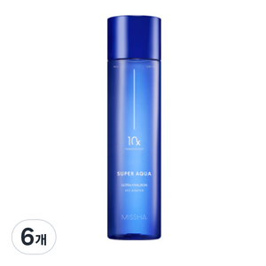 미샤 수퍼 아쿠아 울트라 히알론 스킨 에센스, 200ml, 6개