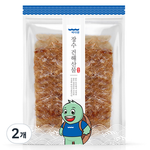 바다원 장줄 쥐포, 100g, 2개