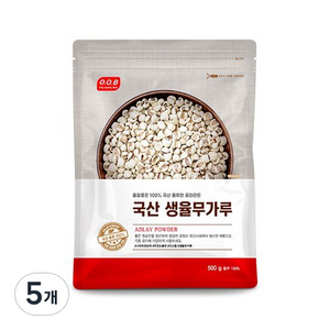 오큐비 생율무가루, 500g, 5개