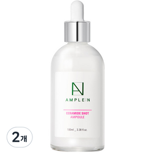 코리아나 앰플엔 세라마이드샷 앰플 대용량, 100ml, 2개