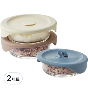 락앤락 바로한끼 햇쌀밥용기 355ml x 3종 세트, 2세트, 밥용기 3종