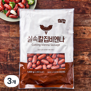 소디프 실속칼집 비엔나, 1kg, 3개