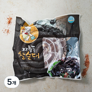 장충동왕족발 찰순대, 1kg, 5개