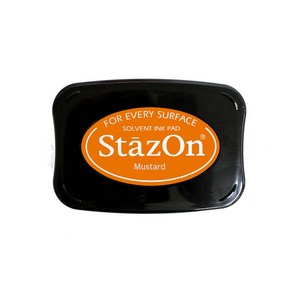 StazOn 츠키네코 유성잉크패드, sz-91 Mustard, 1개