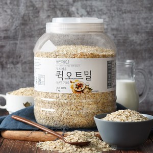 바른곡물 부드러운 퀵오트밀, 2kg, 1개