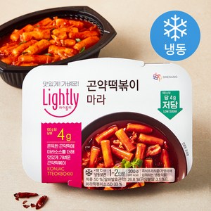 라이틀리 곤약떡볶이 마라 (냉동), 300g, 1개