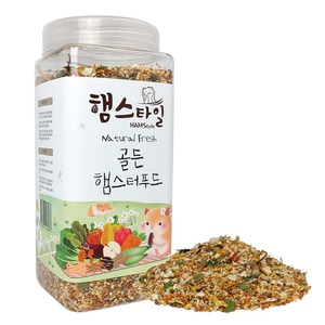 햄스타일 네츄럴 후레쉬 골든 햄스터푸드, 650g, 1개