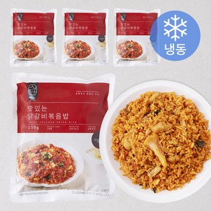 허닭 맛있는 닭갈비볶음밥 (냉동), 250g, 4개