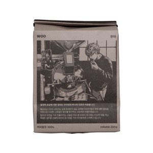 헬로모닝 우아 스페셜티 원두 콜롬비아 엘 파라이소 디카페인, 200g, 1개, 홀빈(분쇄안함)