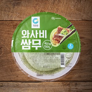 청정원 와사비 쌈무, 340g, 1개