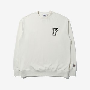 휠라 아플리케 에프 로고 맨투맨 FS2POD3127X
