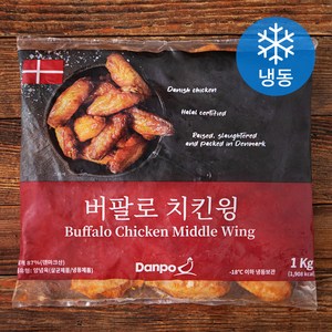 덴포 버팔로 치킨윙 (냉동), 1kg, 1개