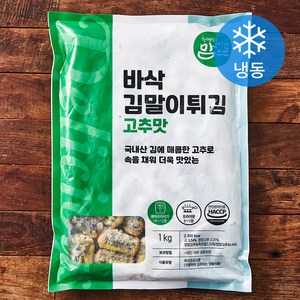 맘으로 바삭김말이튀김 고추맛 (냉동), 1kg, 1개