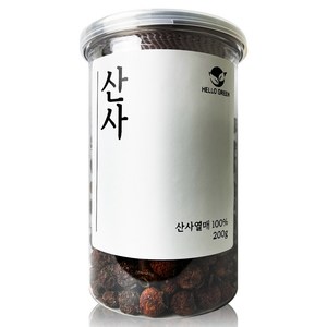 헬로우그린 국내산 산사, 200g, 1개