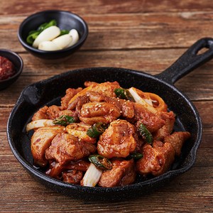 프레시오늘 국내산 통마늘 양파를 갈아만든 모모치킨 수제 춘천닭갈비, 300g, 1개